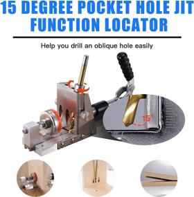 img 2 attached to 🔧 Riiai Pocket Hole Jig Kit: Ultimate Woodworking Joinery System for DIY Furniture & Projects