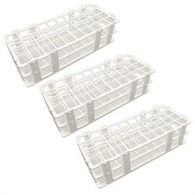 img 4 attached to 🧪 Pocomoco 3-Pack Plastic Test Tube Rack: Organize and Safely Store Test Tubes with Ease