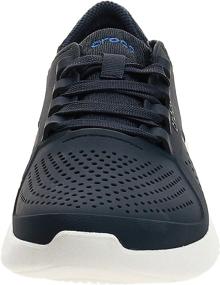 img 3 attached to 👟 Легкие мужские модные кроссовки Crocs LiteRide Pacer Black White