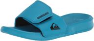 quiksilver bright coast adjustable outdoor sandal boys' shoes logo