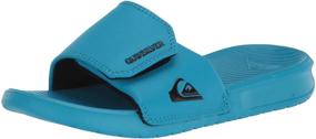 img 4 attached to Quiksilver Bright Coast Adjustable Outdoor Sandal Boys' Shoes