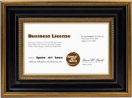 space art deco business certificates logo