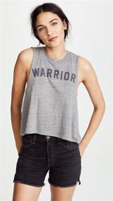 img 3 attached to 🙏 Spiritual Gangster Warrior Crop Tank for Women: Embrace Your Inner Warrior!