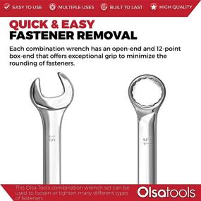 img 2 attached to 🛠️ Enhance Your Tool Collection with Olsa Tools Combination Wrench Metric