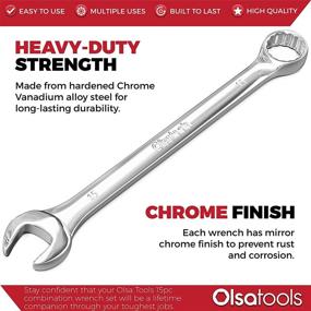 img 1 attached to 🛠️ Enhance Your Tool Collection with Olsa Tools Combination Wrench Metric