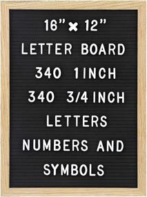 img 4 attached to Versatile Letter Board Set: Letters, Numbers, and Symbols for Endless Creativity