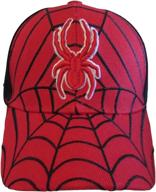 🧢 youth spider-man baseball cap - adjustable hat for kids logo