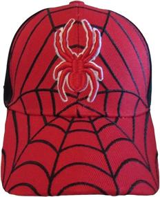 img 2 attached to 🧢 Youth Spider-Man Baseball Cap - Adjustable Hat for Kids