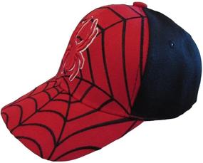 img 1 attached to 🧢 Youth Spider-Man Baseball Cap - Adjustable Hat for Kids