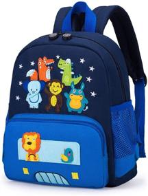 img 4 attached to 🎒 Waterproof Preschool and Kids' Backpacks - Willikiva Backpack Toddler Ensures Durability and Versatility