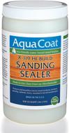 🔵 aqua coat x-119 sanding sealer, high-build water-based formula - fast drying, low odor, non-toxic & environmentally safe (quart) logo