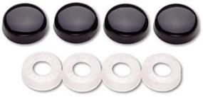 img 3 attached to 🔩 Cruiser Accessories 82050 Screw Covers in Sleek Black - Enhance Your Vehicle's Aesthetic Appeal