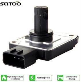img 2 attached to Датчик массового расхода воздуха SCITOO MAF для замены на Chevrolet Tracker, Suzuki Aerio, Esteem, Grand Vitara, Sidekick, Vitara, AFH55M13, 1340077EB1, 3 пина.