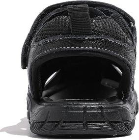 img 2 attached to DADAWEN Leather Closed Toe Outdoor Athletic