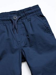 img 1 attached to 👖 OshKosh B'Gosh Boys' Easy-Pull Twill Joggers