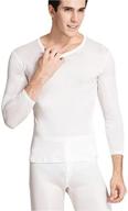 👖 metway silk long underwear: ultimate comfort in men's silk long johns - 2pc thermal underwear set logo