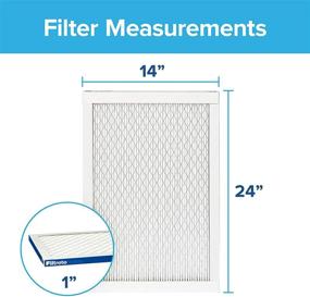 img 3 attached to 🔍 Filtrete EA23 2-Pack 6E Furnace Filter with Enhanced Reduction