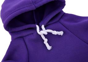 img 1 attached to Pet Hoodie for Dogs – Blank Dog Sweatshirt; Stylish and Comfy Doggie Clothes