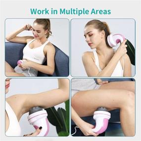 img 2 attached to 🔸 FEIHAI Cellulite Massager - Full Body Shaper for Women, Abdominal Fat Massage, Back Massage Tool for Neck, Shoulders, Legs, Feet