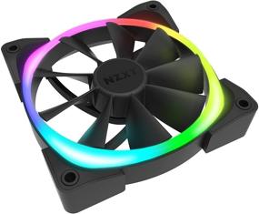 img 2 attached to 💡 Улучшите свою настройку NZXT RGB с вентилятором NZXT AER RGB 2-140 мм - расширенные настройки освещения - концы лопастей в форме крыльев - жидкостный динамический подшипник - Одиночный (требуется контроллер освещения)