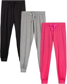 img 4 attached to Performance Girls' 👧 Activewear: Sweet Hearts Girls Sweatpants