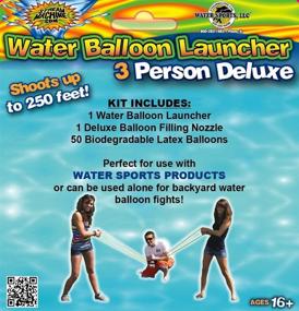 img 3 attached to 🚀 Ultimate Water Sports 3 Person Balloon Launcher: Aquatic Fun for the Whole Team