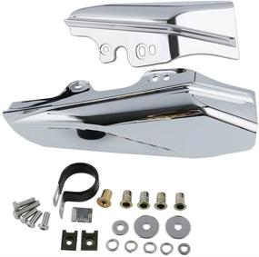 img 1 attached to Премиум середнерамный воздушный дефлектор для Harley Touring Electra Street Glide Road King 2001-2008 - TCMI Moto