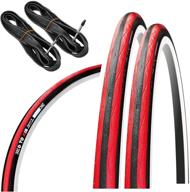 gorix gtoair road bike tires 700×23c or 700×25c - cycling bicycle tire set with tubes (global edition) logo