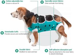 img 3 attached to Vet Recommended After-Surgery Wear: E-Collar Alternative for Cats and Dogs