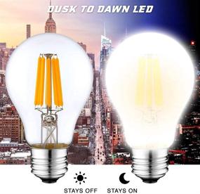 img 3 attached to 🌙 Dusk 5K 8W Pack - A19 Evening Lighting Solution for Enhanced SEO