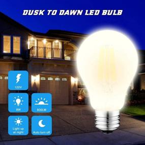 img 2 attached to 🌙 Dusk 5K 8W Pack - A19 Evening Lighting Solution for Enhanced SEO