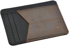 img 2 attached to 👜 Premium Leather Minimalist Wallet Pocket Holders for Men - Streamlined Accessories for Wallets, Card Cases & Money Organizers