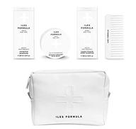 iles formula spa pack - shampoo, conditioner, hair mask, comb set. logo