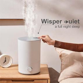 img 1 attached to Humidifiers Humidifier Whisper Quiet Operation Ultrasonic