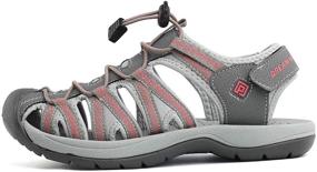 img 3 attached to DREAM PAIRS Women's 160912-W Adventurous Summer Outdoor Sandals: Lightweight Comfort and Durability in Every Step