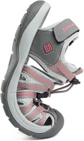 img 2 attached to DREAM PAIRS Women's 160912-W Adventurous Summer Outdoor Sandals: Lightweight Comfort and Durability in Every Step