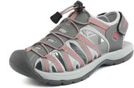 dream pairs women's 160912-w adventurous summer outdoor sandals: lightweight comfort and durability in every step logo