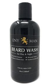 img 4 attached to 🧔 Gentle & Nourishing Beard and Face Wash for Irritation-Free Facial Hair Care - 8 fl oz/240ml