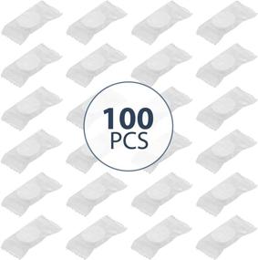 img 1 attached to 🧼 Pack of 100 Compressed Cotton Towels – Convenient Cotton Tissues for Home and Travel – Disposable Individually Packed Cotton Towels for Face, Hands, and Body, Ideal for Kids and Adults