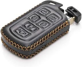 img 1 attached to 🔑 Protect and Style Your Toyota Sienna Key with Vitodeco Genuine Leather Cover