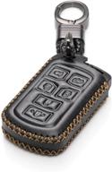 🔑 protect and style your toyota sienna key with vitodeco genuine leather cover logo