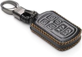 img 3 attached to 🔑 Protect and Style Your Toyota Sienna Key with Vitodeco Genuine Leather Cover
