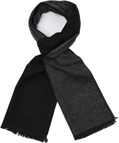 img 4 attached to 💎 Opulent Cotton Scarf for Men: Unravel a Sense of Luxury