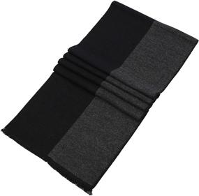 img 1 attached to 💎 Opulent Cotton Scarf for Men: Unravel a Sense of Luxury