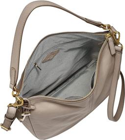 img 3 attached to 👜 Модная кожаная сумка Fossil Jolie Hobo для женщин - стильная сумка и кошелек в комплекте