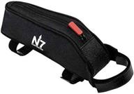 🚴 northseven triathlon & mtb lightweight top tube bag - aerodynamic and low profile frame bag for 6 gels, pump, keys, and tools! logo