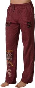 img 3 attached to Ed Hardy Pirate Chaptain Lounge Men's Clothing for Sleep & Lounge