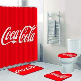 img 4 attached to Прочность комбинации Coca Cola для ванной комнаты водонепроницаемая