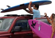 dorsal wrap-rax soft roof rack pads for surfboards, longboards, 🏄 paddleboards, and kayaks - universal car rack with tie down straps logo