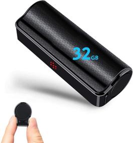 img 4 attached to 🎙️ 32GB Mini Voice Activated Recorder by Hfuear - Record up to 2400 Hours, Powerful Magnetic Attachment